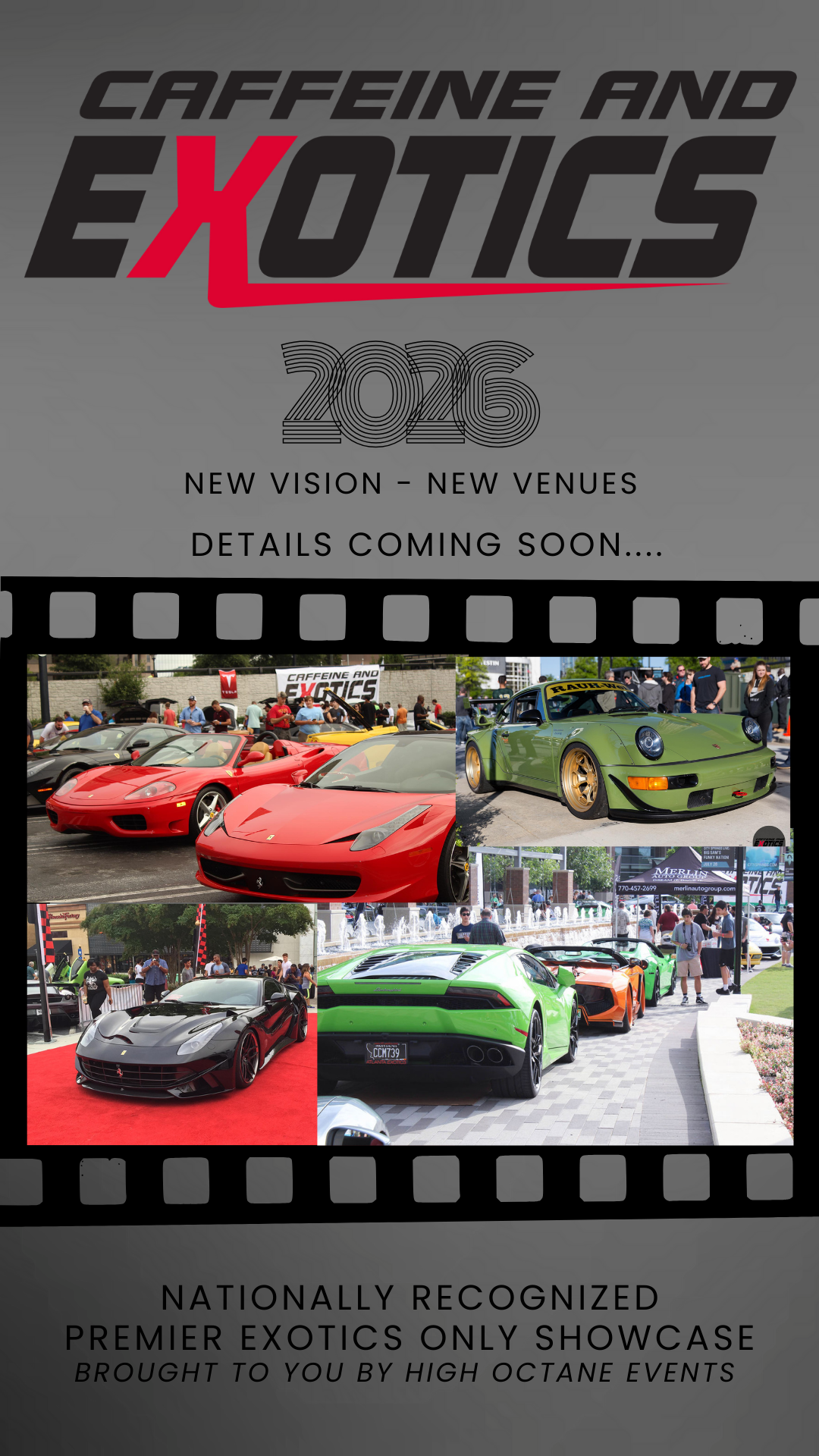 EVENT TICKETS CAFFEINE AND OCTANE - Caffeine And Octane