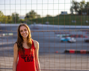 C&O “Wings” Flowy Ladies Tank- Red