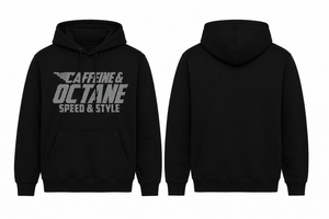 C&O Hoodie, Modern Logo - Black or Charcoal Grey