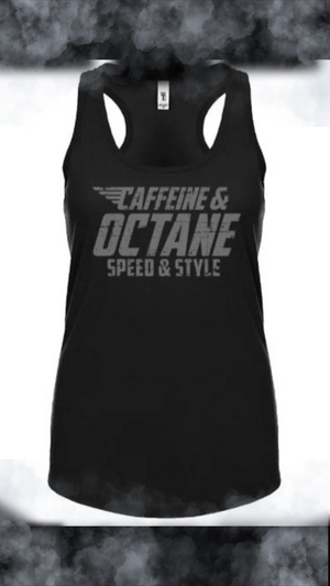 C&O "Modern Logo" Fitted Ladies Tank- Black