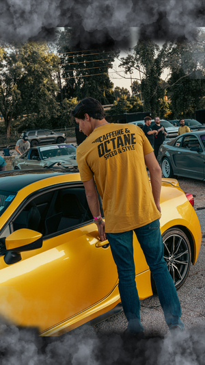 C&O Wings "Modern Logo" Antique Yellow T-Shirt